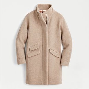 JCrew Cocoon Coat in Sandstone